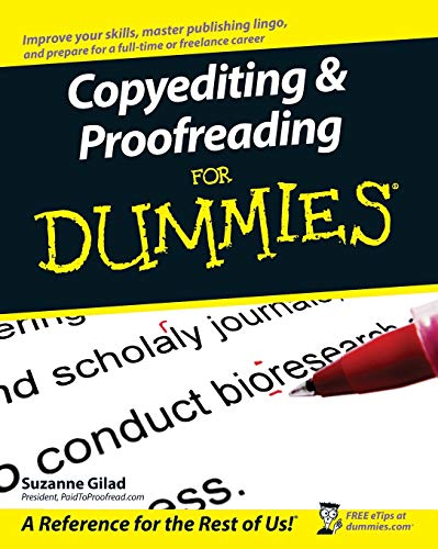 9780470121719: Copyediting & Proofreading for Dummies