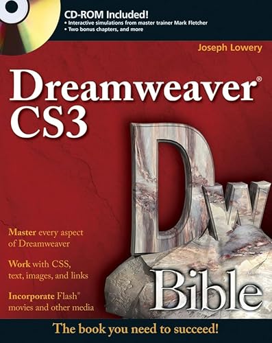 Stock image for Dreamweaver CS3 Bible for sale by Better World Books