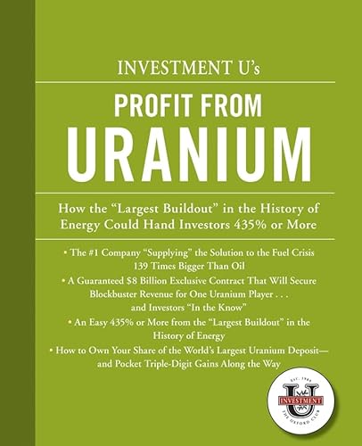 Imagen de archivo de Investment University's Profit from Uranium a la venta por Ergodebooks