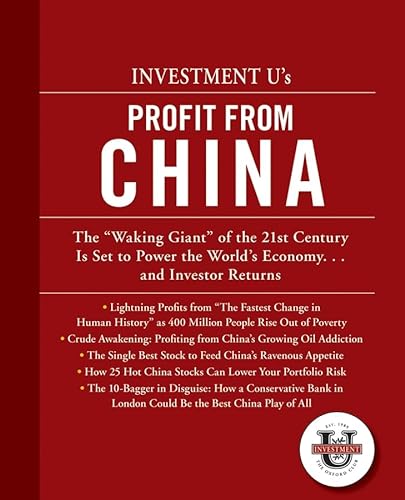 Imagen de archivo de Investment University*s Profit from China a la venta por dsmbooks
