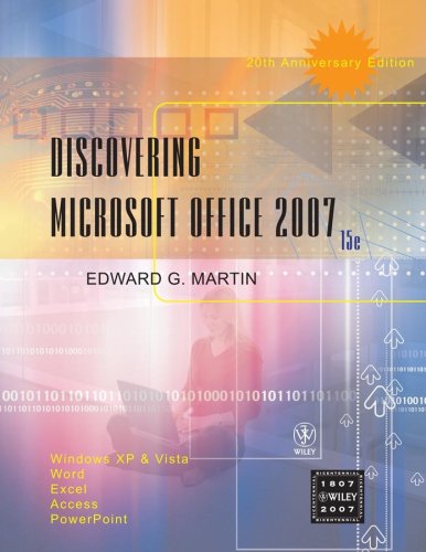 Stock image for (WCS)Discovering Microsoft Office 2007 for sale by Better World Books