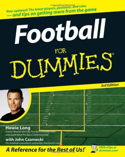 Imagen de archivo de Football For Dummies, (USA Edition) a la venta por Zoom Books Company