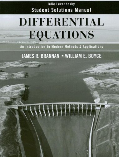 Stock image for Differential Equations : An Introduction to Modern Methods and Applications for sale by Better World Books