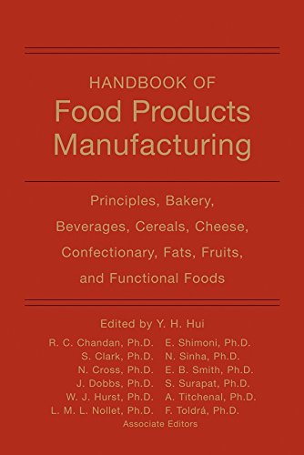 Handbook of Food Products Manufacturing: Principles, Bakery, Beverages, Cereals, Cheese, Confectionary, Fats, Fruits, and Functional Foods (9780470125564) by [???]