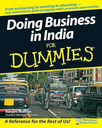 Doing Business In India For Dummies By Ranjini Manian