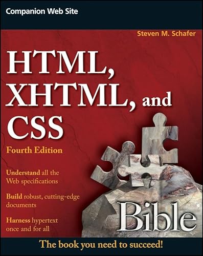 Beispielbild fr HTML, XHTML, and CSS Bible zum Verkauf von Wonder Book