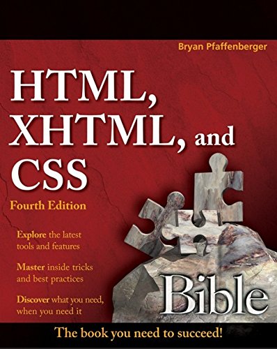 9780470128619: HTML, XHTML, and CSS Bible