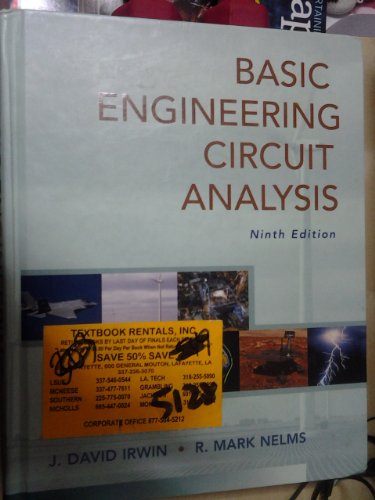 Beispielbild fr Basic Engineering Circuit Analysis zum Verkauf von Better World Books