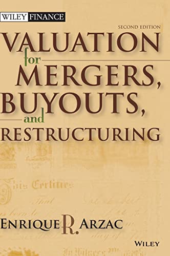 9780470128893: Valuation: Mergers, Buyouts and Restructuring