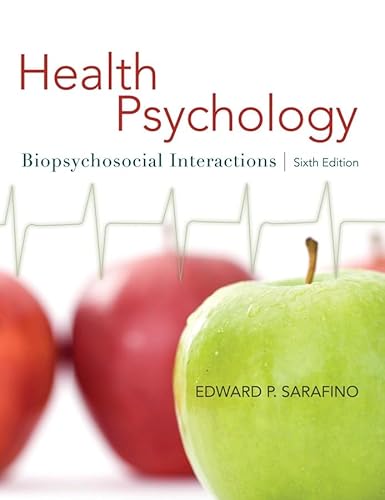 Stock image for Health Psychology : Biopsychosocial Interactions for sale by Better World Books: West
