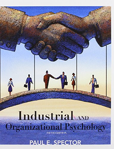 9780470129180: Industrial and Organizational Psychology: Research and Practice