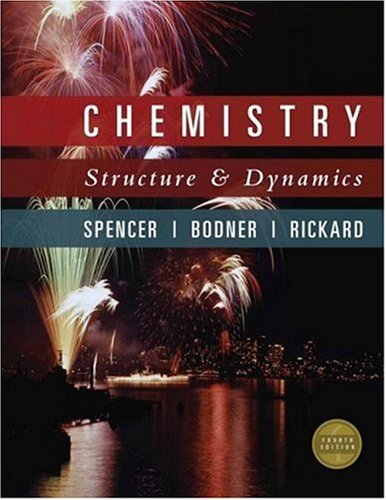 Stock image for Chemistry : Structure and Dynamics for sale by Better World Books
