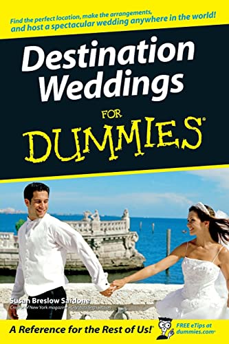 Imagen de archivo de Destination Weddings for Dummies a la venta por Blackwell's