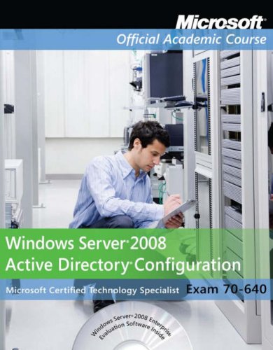 Stock image for 70-640: Windows Server 2008 Active Directory Configuration Package for sale by Lost Books