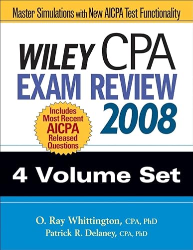 9780470135259: Wiley CPA Exam Review 2008