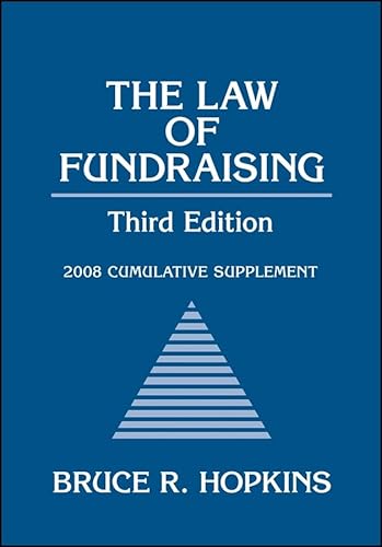 Imagen de archivo de The Law of Fundraising: 2008 Cumulative Supplement a la venta por ThriftBooks-Dallas