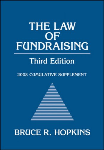 Stock image for The Law of Fundraising: 2008 Cumulative Supplement for sale by ThriftBooks-Dallas