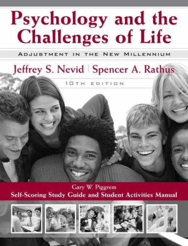Beispielbild fr Psychology and the Challenges of Life: Adjustment to the New Millenium zum Verkauf von ThriftBooks-Atlanta