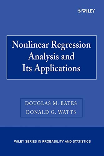 Beispielbild fr Nonlinear Regression Analysis and Its Applications zum Verkauf von Blackwell's