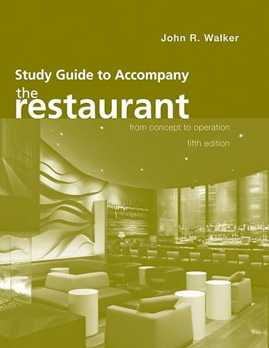 9780470140598: The Restaurant: From Concept to Operation