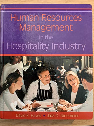 Beispielbild fr Human Resources Management in the Hospitality Industry, Study Guide zum Verkauf von ThriftBooks-Atlanta