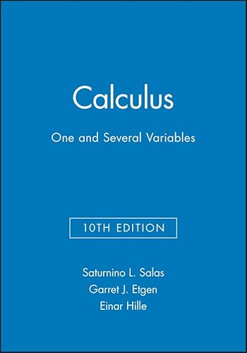 9780470140628: Calculus: One and Several Variables