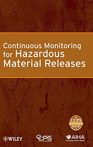 Stock image for Continuous Monitoring for Hazardous Material Releases for sale by Blackwell's