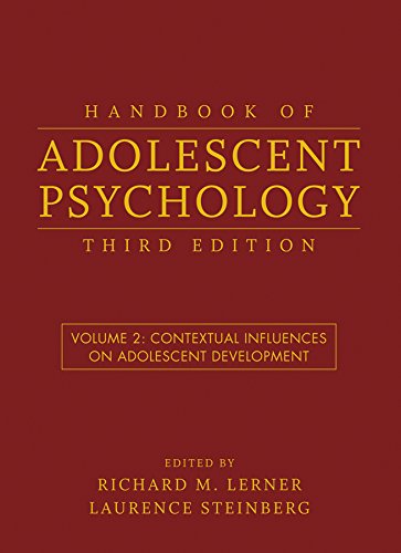 Stock image for Handbook of Adolescent Psychology, Volume 2 Vol. 2 : Contextual Influences on Adolescent Development for sale by Better World Books