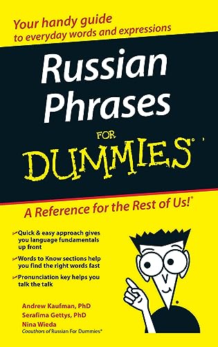 Beispielbild fr Russian Phrases For Dummies zum Verkauf von Giant Giant