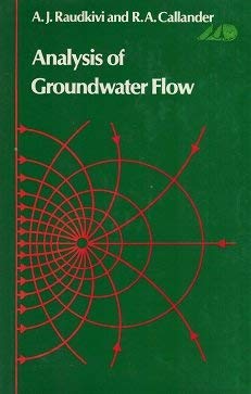 9780470151174: Analysis of Groundwater Flow by Callander R. A.; Raudkivi A. J.