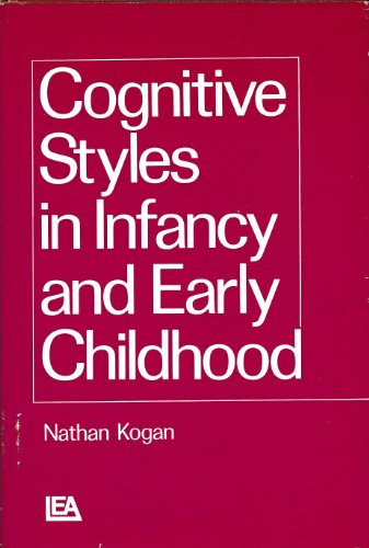 Imagen de archivo de Cognitive Styles in Infancy and Early Childhood a la venta por HPB-Red