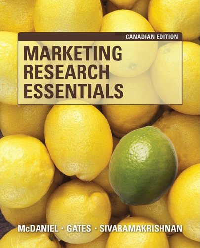 9780470154113: Marketing Research Essentials, Canadian Edition [Taschenbuch] by