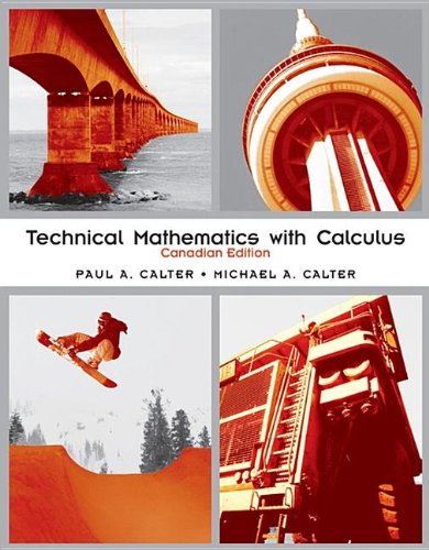 Beispielbild fr Technical Mathematics with Calculus zum Verkauf von Books Unplugged