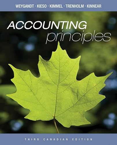 Imagen de archivo de Accounting Principles, 3rd Canadian Edition a la venta por Books Unplugged