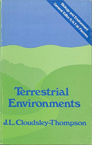 Imagen de archivo de Terrestrial environments a la venta por Ergodebooks