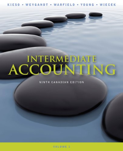 9780470161005: Intermediate Accounting, 9th Canadian Edition, Volume 1