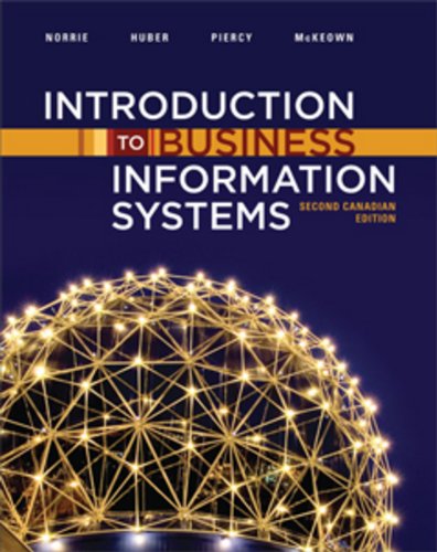 Imagen de archivo de Introduction to Business Information Systems a la venta por ThriftBooks-Atlanta