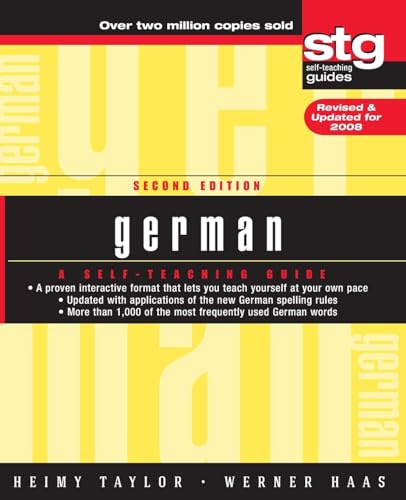 9780470165515: German: A Self-Teaching Guide: 191 (Wiley Self-Teaching Guides)