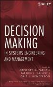 Imagen de archivo de Decision Making in Systems Engineering and Management (Wiley Series in Systems Engineering and Management) a la venta por HPB-Red