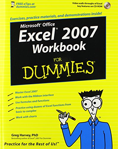 Imagen de archivo de Excel 2007 Workbook For Dummies a la venta por SecondSale