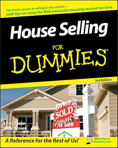 Stock image for House Selling For Dummies, 3rd edition for sale by Reliant Bookstore
