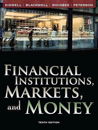 Imagen de archivo de Financial Institutions, Markets, and Money a la venta por Better World Books: West