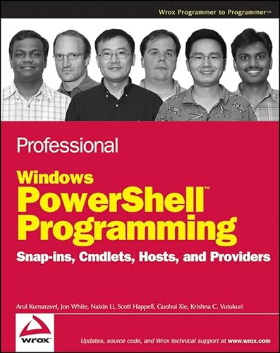Beispielbild fr Professional Windows PowerShell Programming: Snapins, Cmdlets, Hosts and Providers zum Verkauf von ThriftBooks-Atlanta