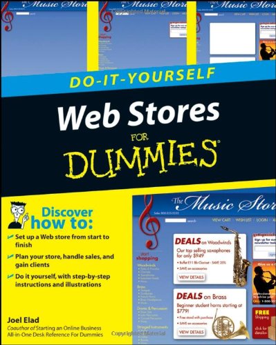 Beispielbild fr Web Stores Do-It-Yourself for Dummies zum Verkauf von Better World Books: West