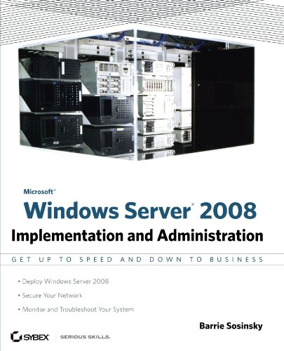 Stock image for Microsoft Windows Server 2008 : Implementation and Administration for sale by Better World Books