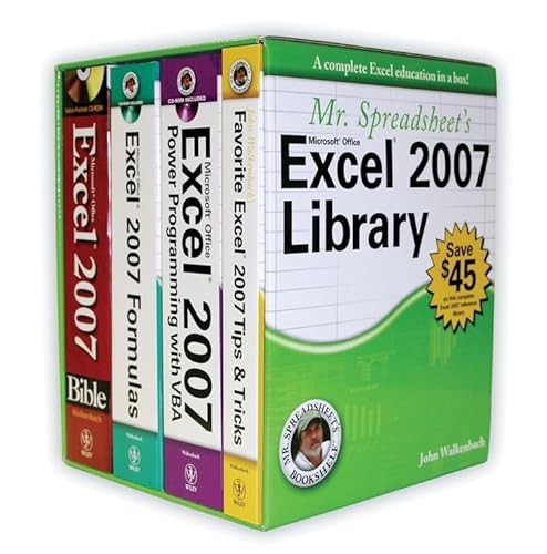 Imagen de archivo de Mr. Spreadsheet's Excel 2007 Library a la venta por HPB-Red