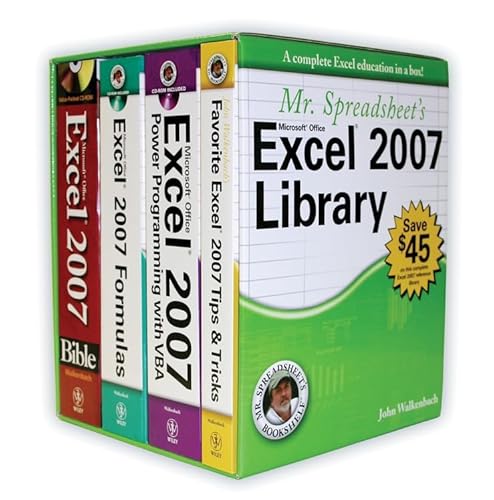 9780470176542: Mr. Spreadsheet's Microsoft Office Excel 2007 Library