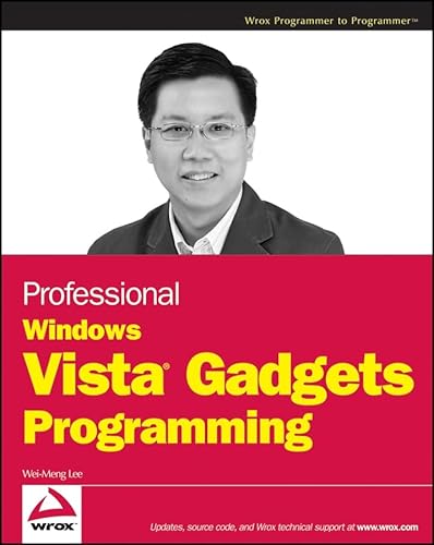 Stock image for Professional Windows Vista Gadgets Programming (Programmer to Programmer) for sale by Redux Books