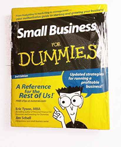 Small Business For Dummies (9780470177471) by Eric Tyson; Jim Schell