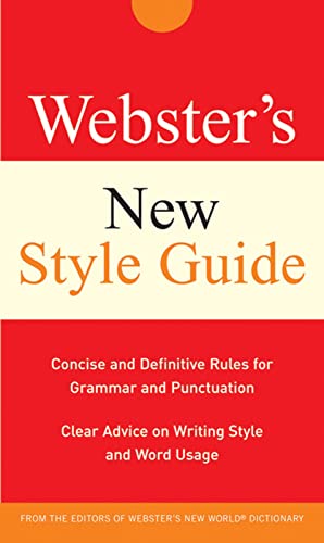 Stock image for Webster's New Style Guide (Custom) for sale by Wonder Book